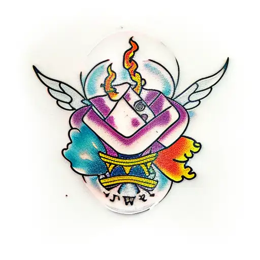 Broken Whiskey Glass