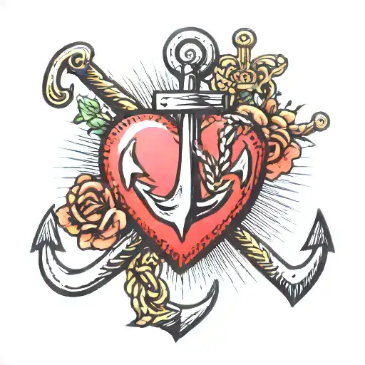 Anchor And Heart