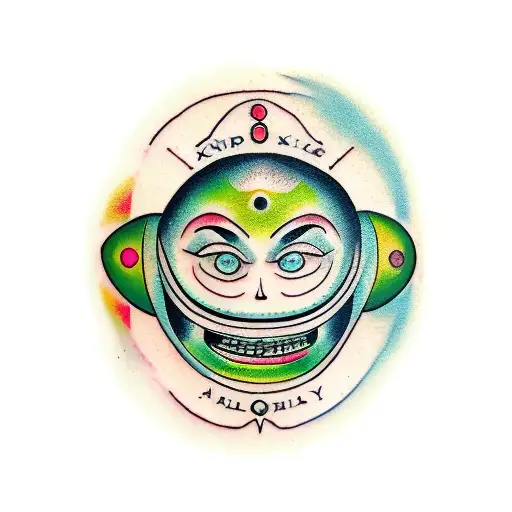 Kind Alien Happy Face