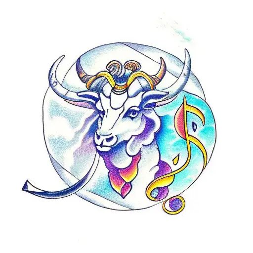 Capricorn Aries Gemini With Music Symbols