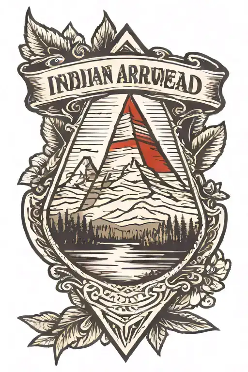 Indian Arrowhead Tennessee Mountains River