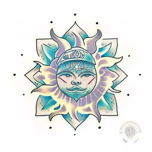Sun Rose Tribal
