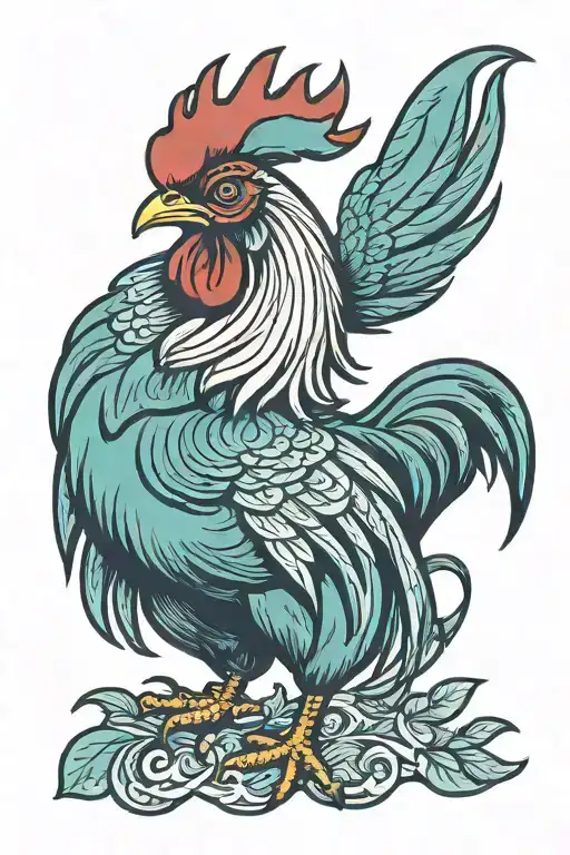 Rooster From Robinhood Animated