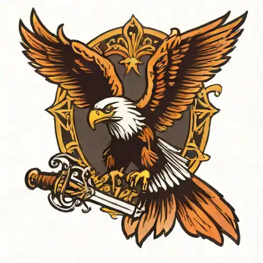 Eagle And Sword