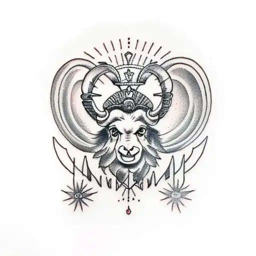 Aries Queen Back Piece