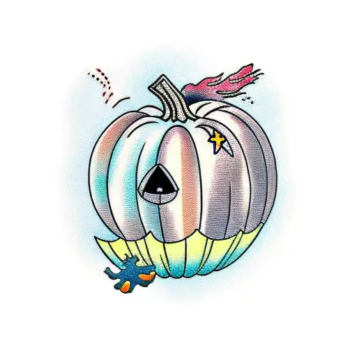 Beach-inspired Pumpkin