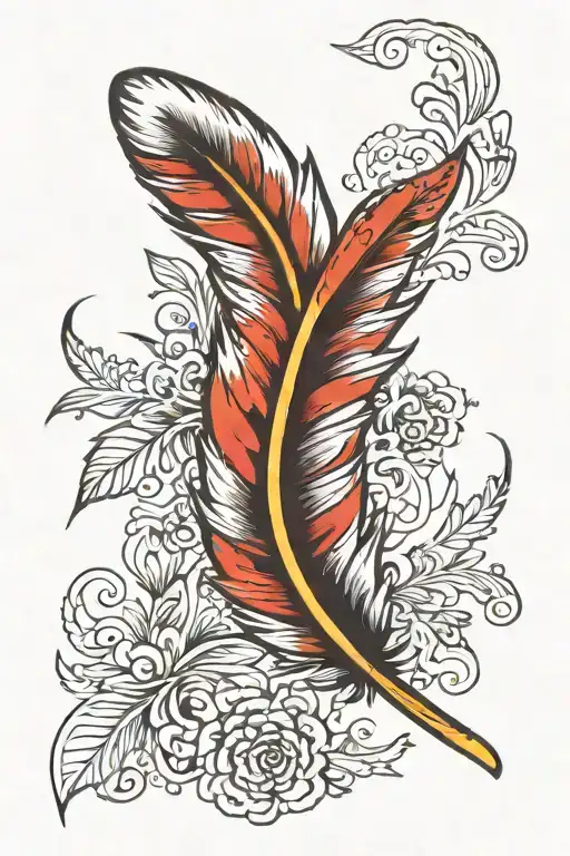 American Style Single Feather