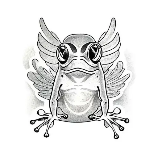 Frog With Wings