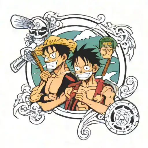 Luffy And Zoro Among Themselves