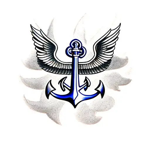 Navy Anchor And Pilot Wings