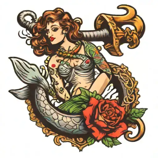 Mermaid Anchor