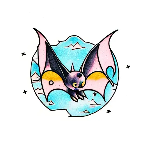 Bat In The Desert