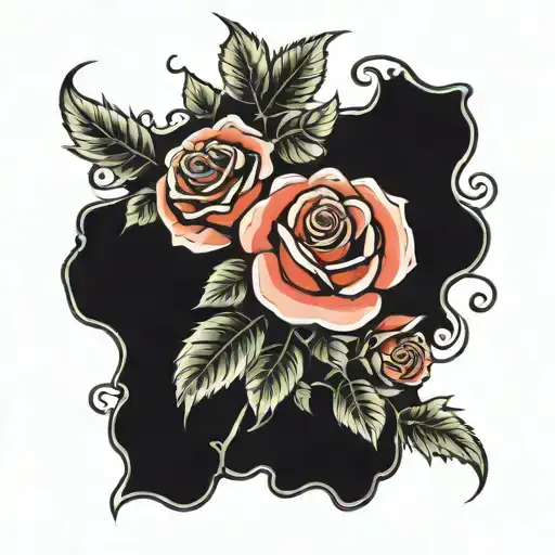 Rose Into Vines Wrapping