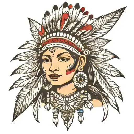 Female Indian Face