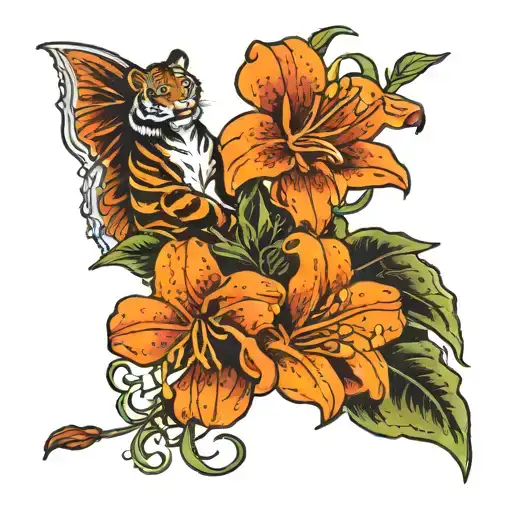 Only God Can Judge Me With Tiger Lillies