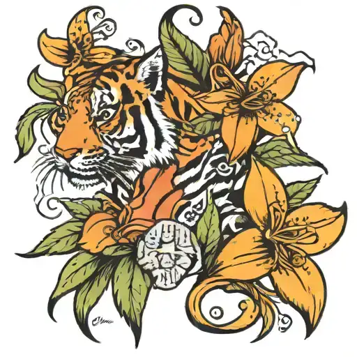 Only God Can Judge Me With Tiger Lillies