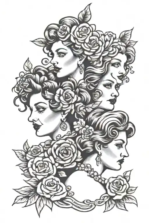 Grandmother Mother Daughter