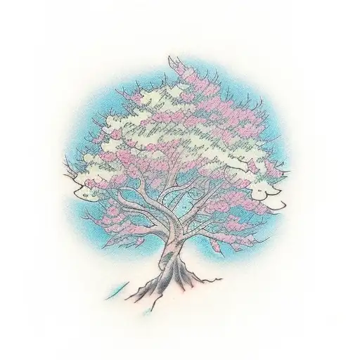 Branches Of Sakurura Tree