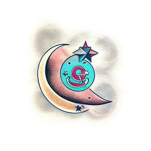 The Letter G In The Shape Of A Moon