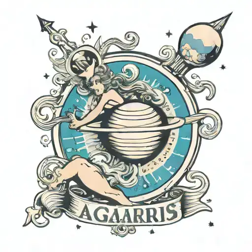 Aquarius Sign In Uranus Planet Looking