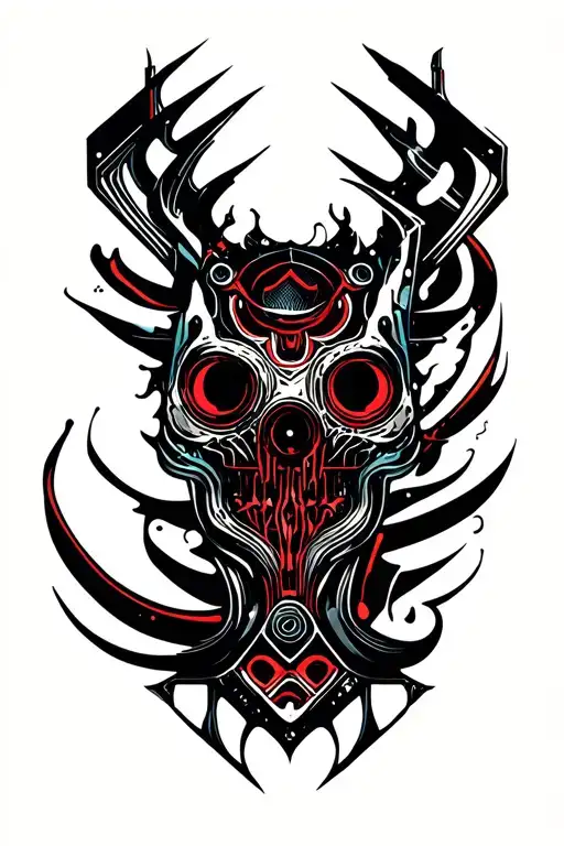 Synthesizer Cirquit Abstract Lines