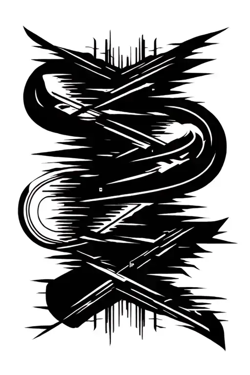 Synthesizer Cirquit Abstract Lines