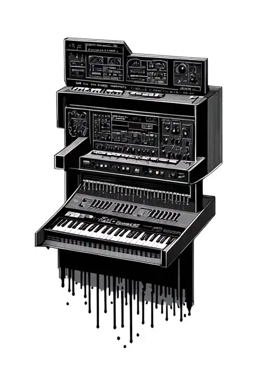 Synthesizer Cirquit Abstract Lines