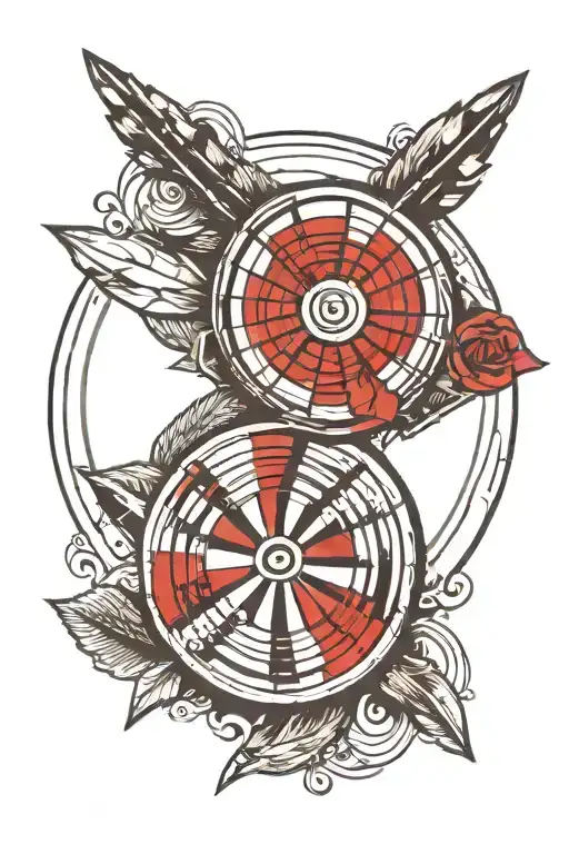 Bullseye Dart Themes Tatto