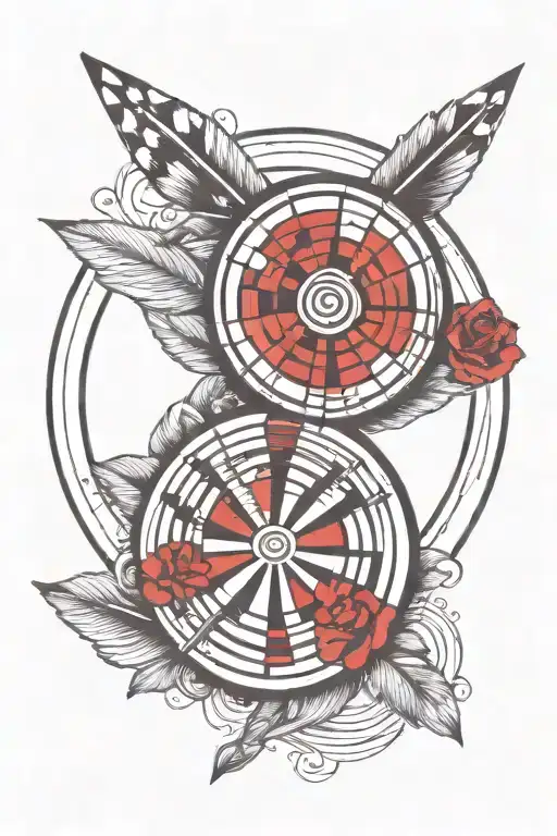 Bullseye Dart Themes Tatto