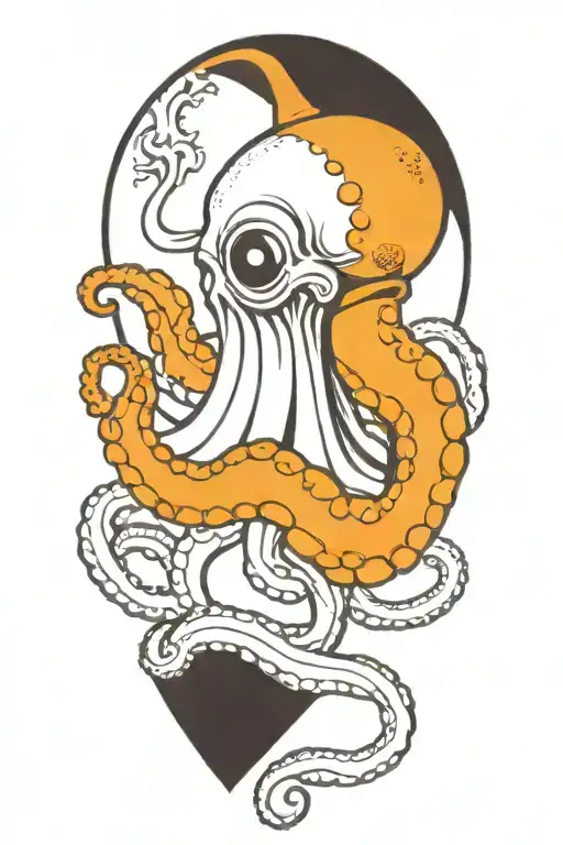 Octopus With Trident Incorporated