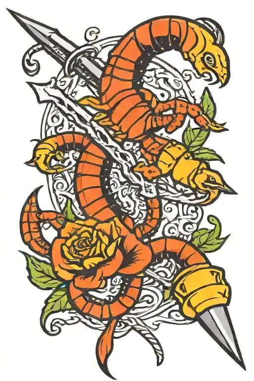 Scorpion And Dagger