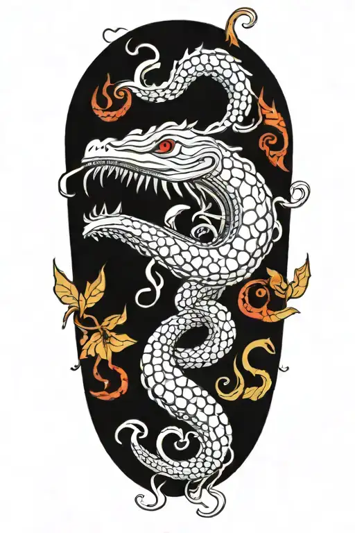 Sailor Jerry Style Kraken Sea Monster