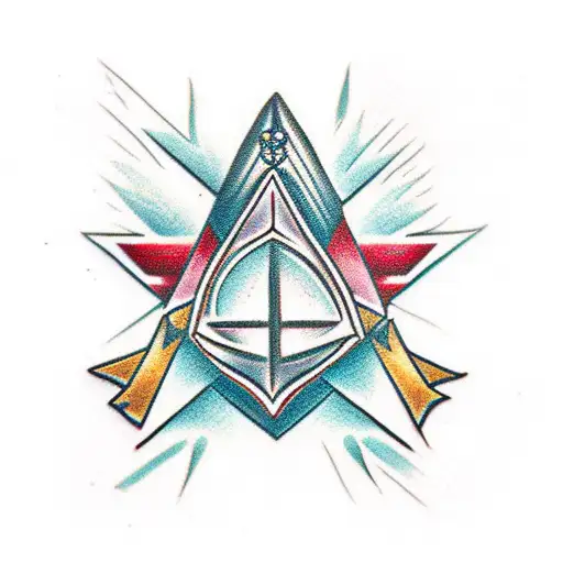 A Diagonal Dagger Piercing Through A Broken Crown