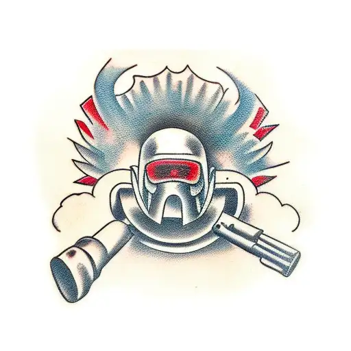 Chicken With A Machine Gun