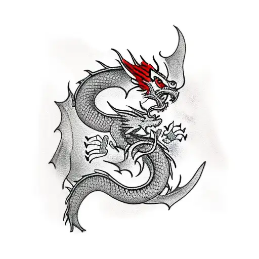 Chinese Red Dragon