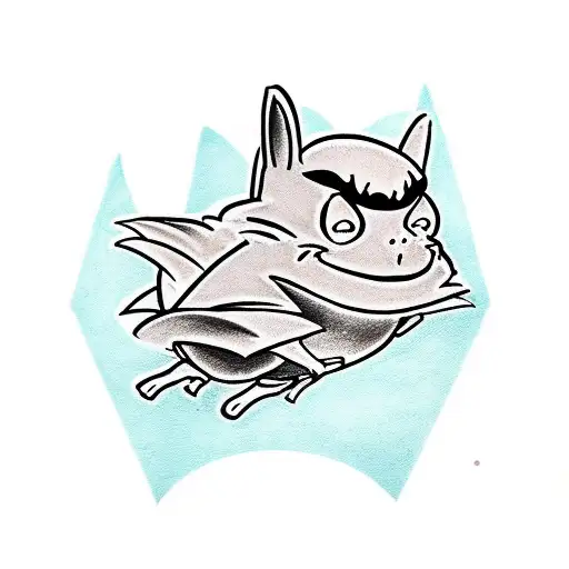 Batman Frog Looney Tunes Character