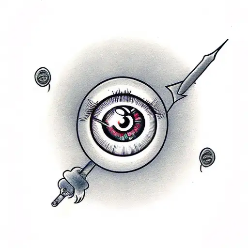 Eyeball With A Dart