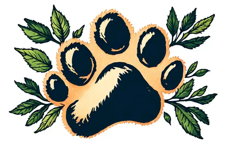 Cat Paw Print