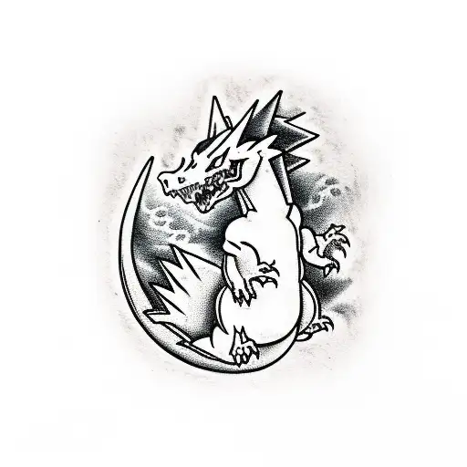 Black And White Charizard