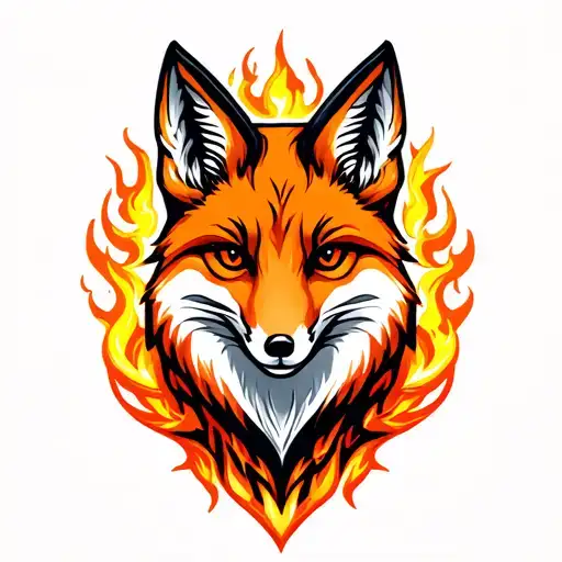 Fire Fox Full Body