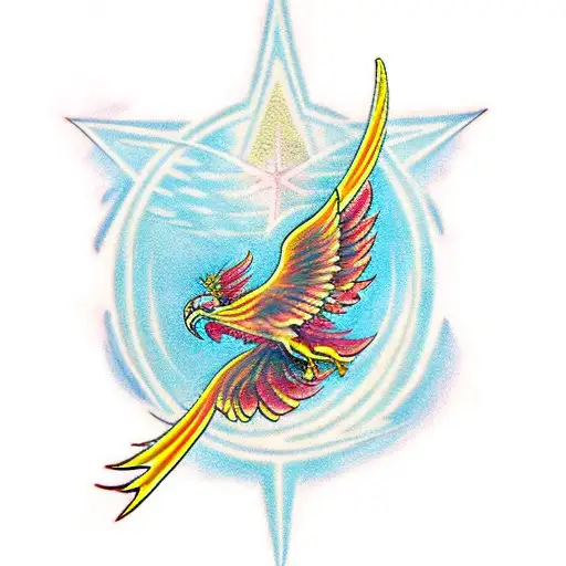 Phoenix Biblical And Stars