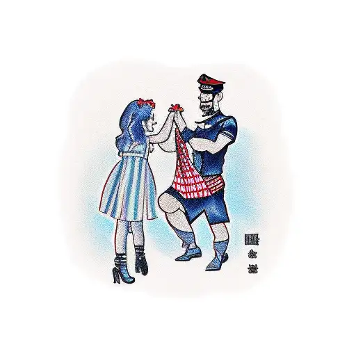 A Heartwarming Scene Of A Father And Daughter Playing Together