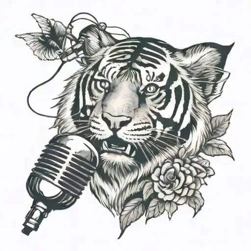 Tiger And Mic Vintage Shure 55