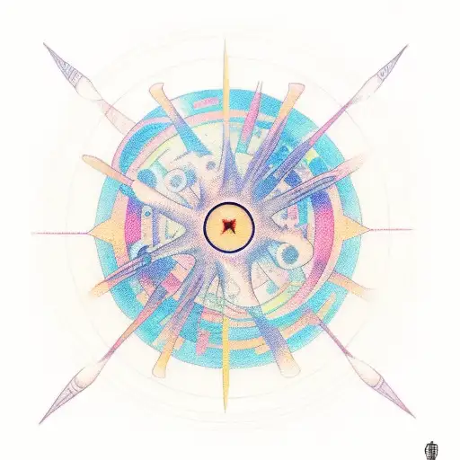 Humans Connections With Strata Of Times And Alien Circles Connections