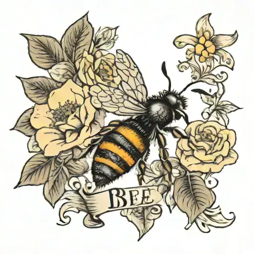 Bee Brea Name Written