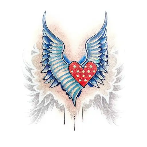 Angel Wings Grafitti