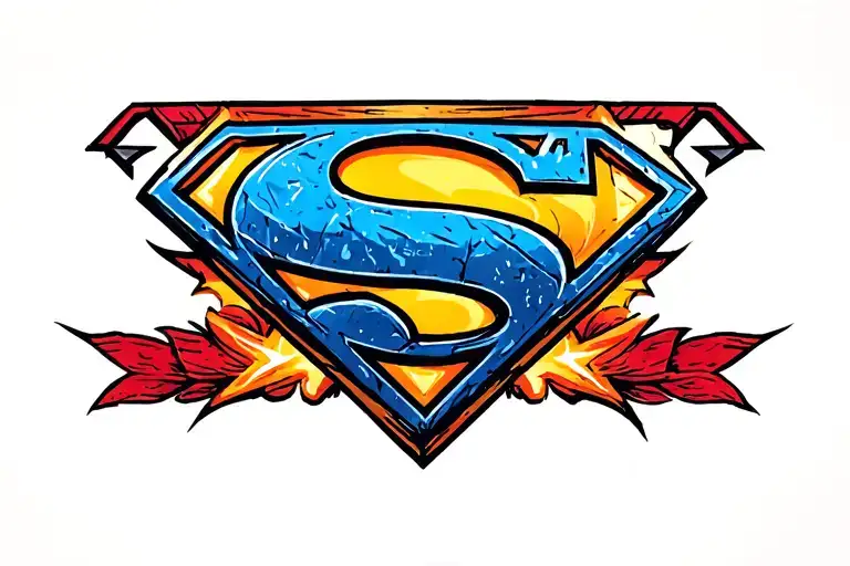 Runestone Superman Symbol