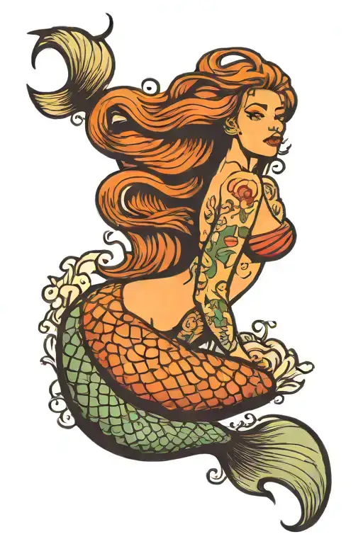 Mermaid Sitting
