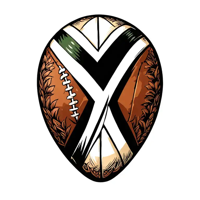 Scotland South Africa Rugby Ball