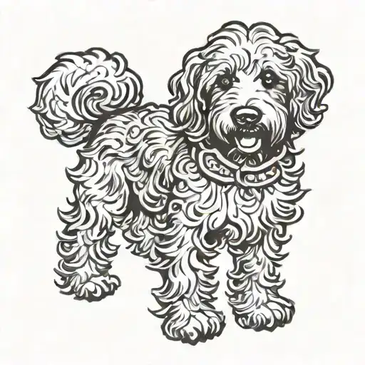 Aussidoodle Dog
